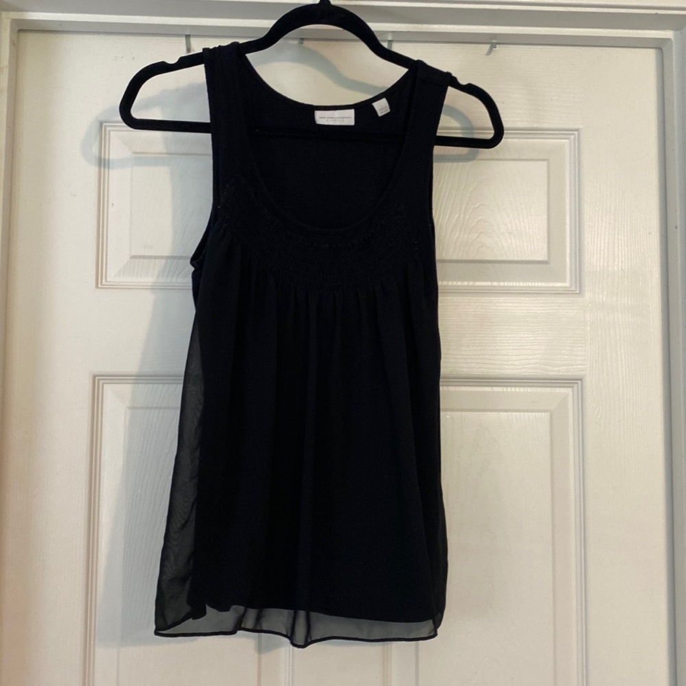 Black New York and company tank top
